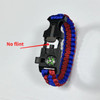 Multi-function Military Emergency Survival Paracord 4mm Bracelet Outdoor Scraper Whistle Buckle Paracord Tools 550 Paracord