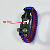 Men Women Paracord Outdoor Survival Bracelet Multi-function Camping Rescue Emergency Rope Bangles Compass Whistle 3 in 1