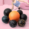 EPP Massage Ball Fitness Peanut Fascia Ball Lacrosse Ball for Foot Neck Spine Shoulder Physical Trigger Point Therapy Myofascial