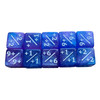 10pcs Symbol Dice Double Colors Math Counting Teaching Add Subtract Dice Digital Dice Dice Acrylic Six Sided Teaching Tool