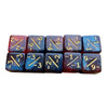 10pcs Symbol Dice Double Colors Math Counting Teaching Add Subtract Dice Digital Dice Dice Acrylic Six Sided Teaching Tool