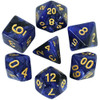 Dice Set Board Games Roll Dice Galaxy Theme Polyhedral Dice Set Amazing Colourful Universe Effect For DND Board Game Accessories