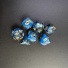 7PCS 1 Set 8 Colors Galaxy Style DND Dice Set D4 D6 D8 D10 D12 D20 Multifaceted Dice Are Used For TRPG Dragon Dungeon Board Game