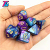 Dice DND Game Dice Role Dice Mixing Colours Dice Set With Bag 9 Different Styles Available For Portable Toys DND RPG TRPG Games