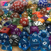 T&G Random Dice Wholesale Bulk Plastic Multi-sided 100pcs/set In Stochastic Color /style for Entertainment/Party Game/Gift