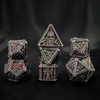 2023 New Foreign Trade Product Metal Wizard Dice Multi Faceted Digital Color Chip D6 Board Game