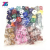 100Pcs Dice Random Polyhedral Plastic Fun Color Style Enjoy Leisure Time/Holiday Party Game Entertainment