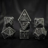 Metal Dnd Dice Role Playing Dice Dungeon Dragon Dice Dnd Dice SetPolyhedral Dice Set with Table Games D4 D6 D8 D10 D12 D20