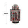 CRITALLIC 8PC/10PCS D6 Die Bullet Metal Dice Set Metal 6 Sided D&D Dice Set for D and D Dungeons and Dragons Accessories Gifts