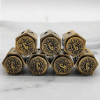 CRITALLIC 8PC/10PCS D6 Die Bullet Metal Dice Set Metal 6 Sided D&D Dice Set for D and D Dungeons and Dragons Accessories Gifts