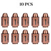 CRITALLIC 8PC/10PCS D6 Die Bullet Metal Dice Set Metal 6 Sided D&D Dice Set for D and D Dungeons and Dragons Accessories Gifts