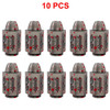 CRITALLIC 8PC/10PCS D6 Die Bullet Metal Dice Set Metal 6 Sided D&D Dice Set for D and D Dungeons and Dragons Accessories Gifts