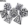 Multi-Sided 7-Die Dice Set Game Dice For TRPG DND Accessories Polyhedral D4 D6 D8 D10 D12 D20 Dice For Board Card Game Math Game