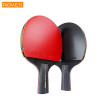 6 Star Table Tennis Racket 2PCS Professional Ping Pong Racket Set Pimples-in Rubber Hight Quality Blade Bat Paddle with Bag