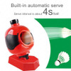 Automatic Badminton Service Machine Robot Adult Kid Gift Portable Outdoor Indoor Beginner Ball Pitching Practice Trainer Device