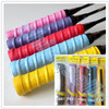 10pcs Tennis Racket Overgrips Anti-skid Sweat tape Absorbed Wraps Badminton Racquet OverGrip Fishing Skidproof Sweat Band grip