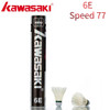 Kawasaki Upgrade Feather Badminton Shuttlecock For Clubs & Training Racquet Sports Speed 76 77 Durable Badminton Ball 6E/8E/10E