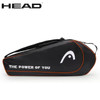 HEAD Tennis Racket Bag 3 Pack Training Sport Competition Shoulder Hand Bag Handbag Squash Badminton Raquete De Padel Storage Bag