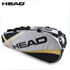 Original HEAD Tennis Bag 6 Tennis Rackets Men Padel Tennis Backpack Djokovic HEAD Tennis Racket Backpack With Shoes Compartment