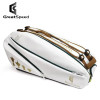 GreatSpeed 6 Pack Tennis Bag Badminton Shoulder Independent Shoe Warehouse Edition Shutters Racquet