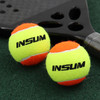 INSUM Beach Tennis Balls 50% Pressure 60pcs Wholesale Low Price Low Speed Balls for Training Practice