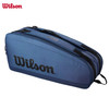 Wilson Ultra V4 Tour 6PK 2-Deck Tennis Bag Sport Racket Bag Team Tennis Racquets Backpack With Heat Insulation Blue WR8022001001