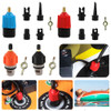 Paddle Board Valve Adapter Durable kayak Surfboard Inflatable Bed Air Valve Pump sealed Compressor Converter boat accessories