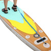 1.3m Coiled Surfboard Leash Surfing Stand UP Paddle Board Ankle Leash Sup Board Foot Leg Rope Surfboard Raft Kayak Rope