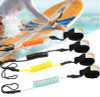 1.3m Coiled Surfboard Leash Surfing Stand UP Paddle Board Ankle Leash Sup Board Foot Leg Rope Surfboard Raft Kayak Rope
