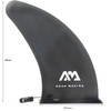 AQUA MARINA NEW 24*18cm RACE fin SUP Accessory stablize Stand Up Paddle Board Surfboard Slide-in Dagger Fin for race board tour