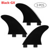 Gl/Gx/M5/G5 Fins Surf Water Wave Fin Sup Accessory Surfboard Fin Thrusters Tir Fins Stand Up Paddle Board Nylon Surf Fins