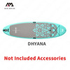 AQUA MARINA Aquatic Sports DHYANA NEW 3.3m Yoga Surfing Board 2 in 1 Yoga Straps Portable SUP Surfboard Paddle Board Stable
