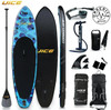 11“ Inflatable Stand Up Paddle Board Non-Slip SUP Board Surfing Board with Air Pump Carry Bag Standing Boat Wakeboard Longboard