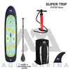 AQUA MARINA SUPER TRIP 370*82*15CM inflatable sup stand up paddle board inflatable surf board surfboard inflatable kayak camera