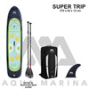 AQUA MARINA SUPER TRIP 370*82*15CM inflatable sup stand up paddle board inflatable surf board surfboard inflatable kayak camera