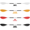 4-Piece Quick Release Kayak Paddle Double Head Blades Ultra Light Weight Carbon Paddle Kayaking Boat Surfing Fishing Accessories