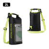 2L PVC Waterproof Bags for Mobile Phone Swimming Sports Bag Drifting Rafting Surfing Gym Dry Bag Beach Accessories XA394Q