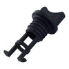 1pc Black Nylon Boat Drain Plug Fit for Marine Yacht and Raft with 17mm Thread Drain Bung Kayak Canoe Accessories