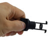 1pc Black Nylon Boat Drain Plug Fit for Marine Yacht and Raft with 17mm Thread Drain Bung Kayak Canoe Accessories