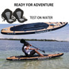 Kayak Padded Seat Kayak Accessories Boat Seat Inflatable Paddle Board Backrest Soft Non-Slip Base Adjustable Backrest