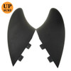 Double Tabs Fin twin fins Fiberglass keel fins Surfboard Fin K2 Fins surfboard accessories upsurf Fins