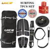 7pcs Set Surfing Accessory Surfboard Traction Pad Surf Leash Surf Board Wax Hydrofoil Surfboard Waist Rope Surfboard Backpack