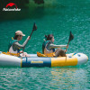 Naturehike Carbon Fiber Double Blade Paddle Lightweight Kayaks Stand Up Surf Board Paddle Water Sports Accessories 240cm Length