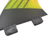 UPSURF FCS Surfboard Fins 3pcs/set Double Tabs Surf Fin G5 Thruster Surfing Set For Sup Surf Accessories Thir M Size Gradient Fi