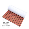 90*240cm Self-Adhesive Foam EVA Decking Sheet Pads Anti-Skid Yacht Marine Boat Flooring SUP Mat Accessories Brown