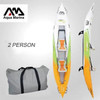 Aqua Marina inflatable boat fishing sport kayak canoe Betta HM pvc dinghy raft aluminium paddle pump seat drop-stitch laminated