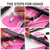 EGGORY Elastic Kayak Paddle Leash Tie Rope Rowing Boat Paddle Board Accessory Fishing Rod Carabiner Adjustable With Safety Hook