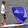 Durable Kayak Boat Wind Sail Sup Paddle Board Sailing Canoe Stroke Wind Paddle Rowing Boats Wind With Clear Window Surfing