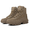 2023 New Fashion Men's Military Tactical Boots Army Boots Men with Side Zipper Outdoor Anti-Slip Military Man Boots Safety Shoes