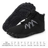 Winter Warm Running Barefoot Shoes Women Men Rubber Camping Sneakers Waterproof Non-Slip Breathable for Trekking Climbing